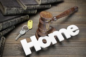 Sign Home Key and Gavel